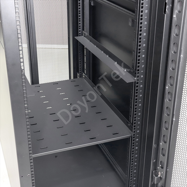 Internal structure of 42U SPCC steel network cabinet
