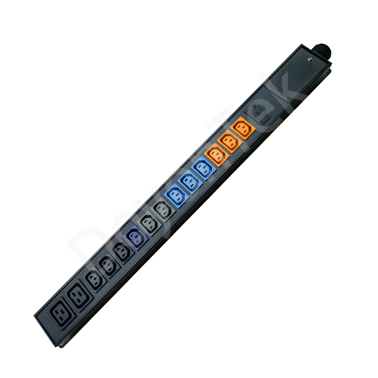 Data center PDU 220-240V 32A 12way C13 2way C19 Aluminum Alloy