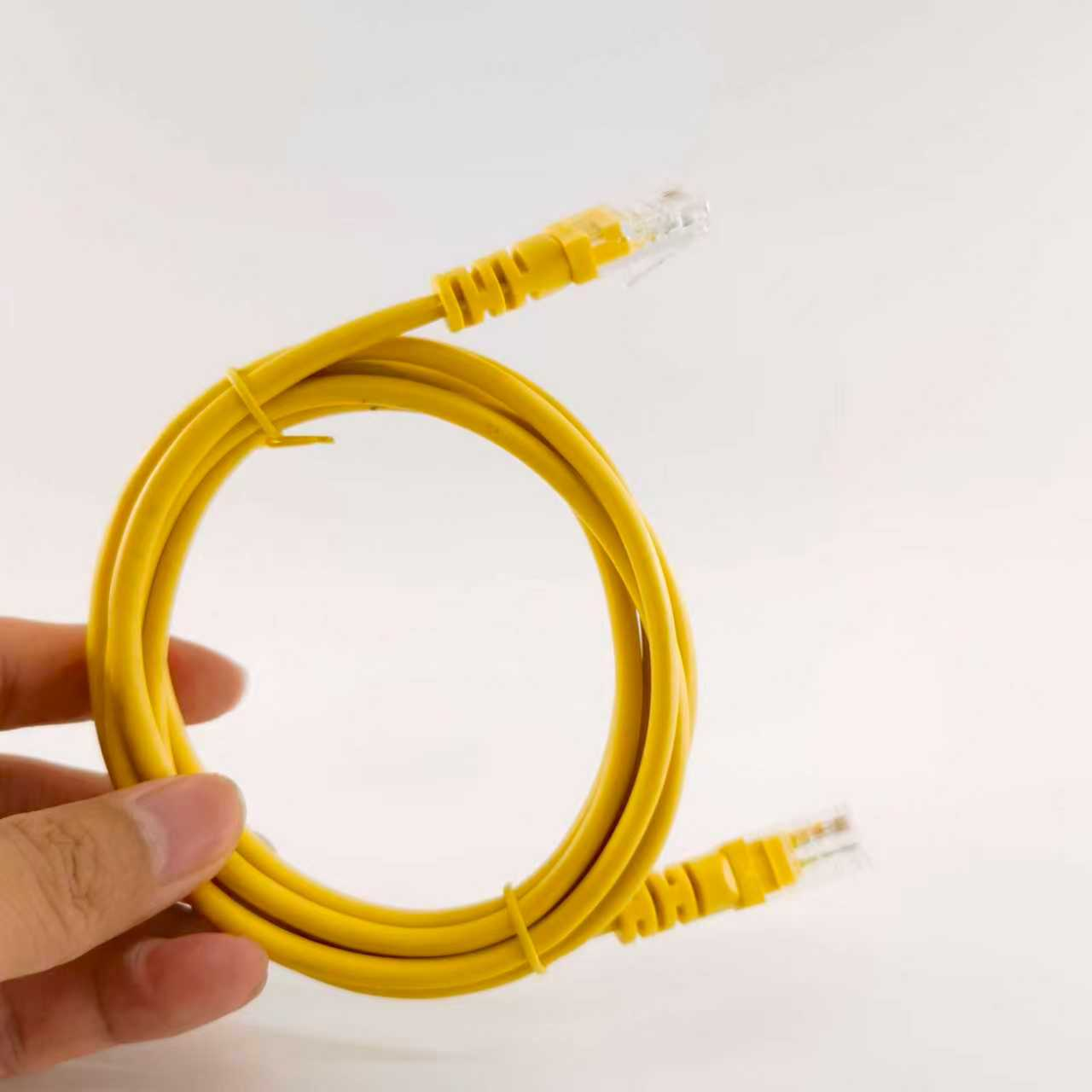 Cat7 high-speed network cable for server rack deployment