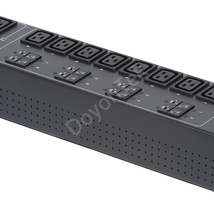 Industrial 3-Phase PDU 24-Outlet Power Distribution Unit