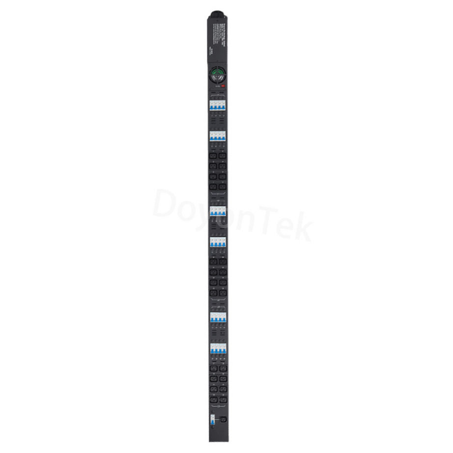DoyonTek 160A 3-Phase High Power PDU with 24 C19 Ports for AI Data Centers