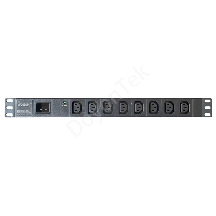 1U Aluminum Alloy Housing Side View