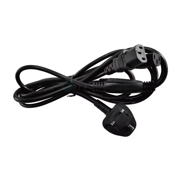UK Plug to C13 Power Cord | British 1-to-2 Splitter AC Extension Cable - DoyonTek